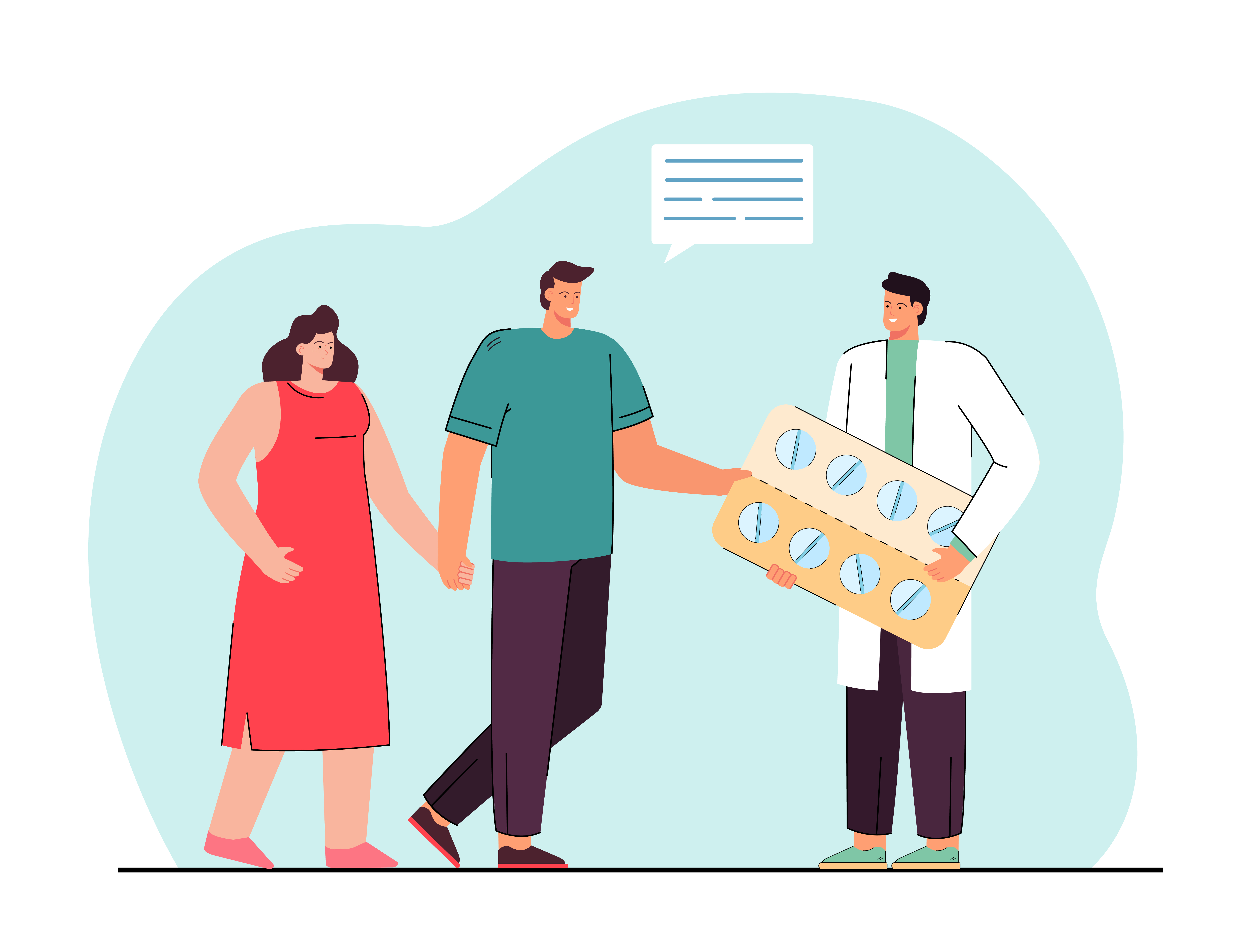Medication review illustration
